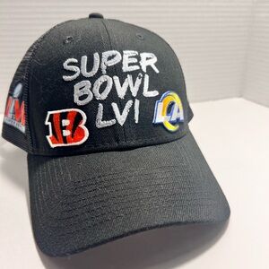 Super bowl LVI New era snapback black hat